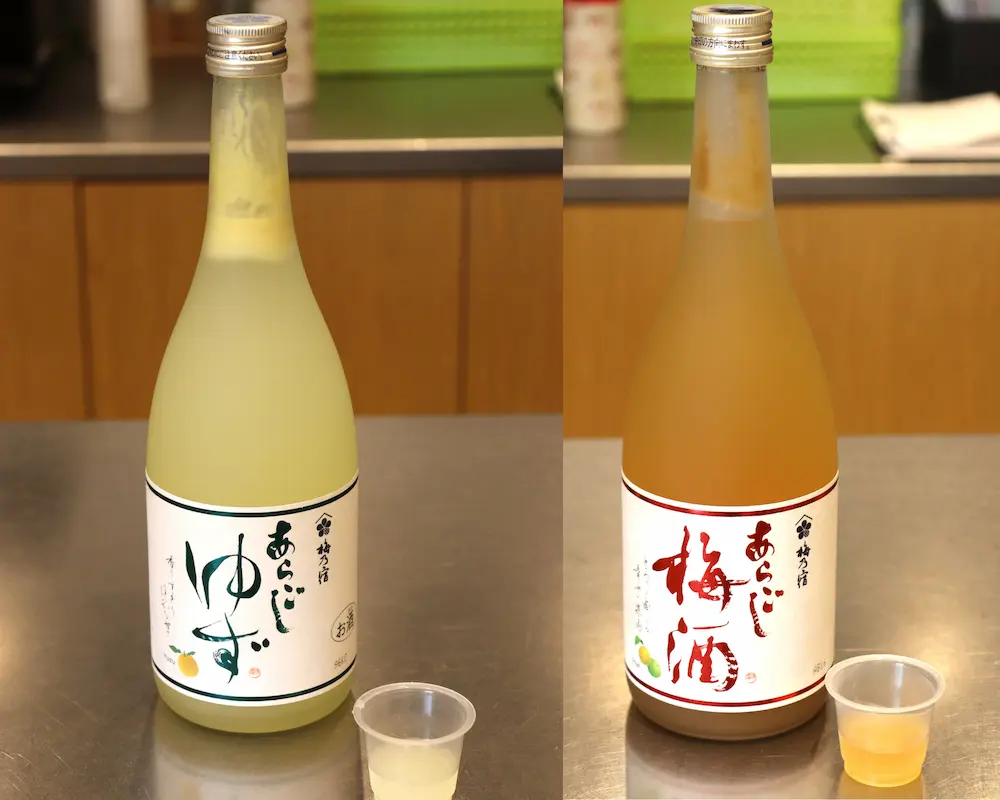 試飲した「梅乃宿あらごし」シリーズ